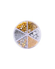 CH24SX040- MIX FIDEO GLITTER NATAL 6 EM 1(196 GR)