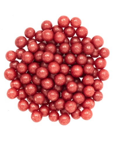 PÉROLAS P/DECORAÇÃO VERMELHAS