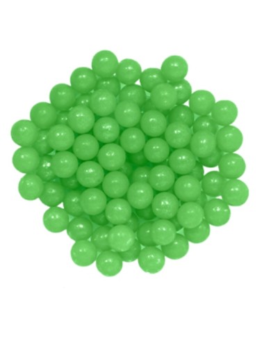 PÉROLAS P/DECORAÇÂO VERDES