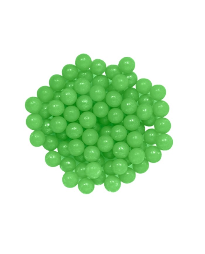 PÉROLAS P/DECORAÇÂO VERDES