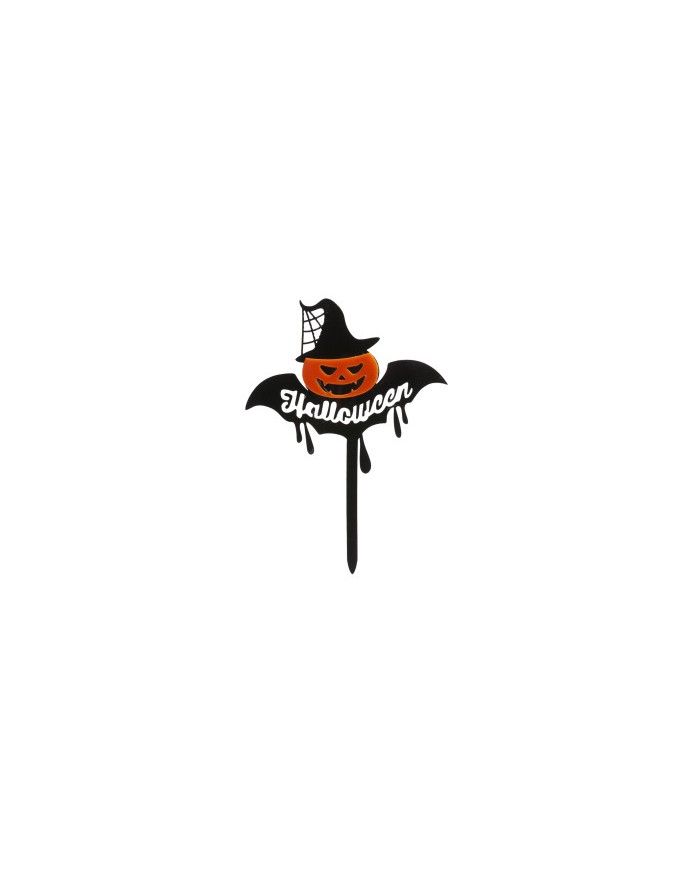 354150 - CAKE TOPPER HALLOWEEN 16X11CM (6UNI)