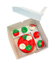 AZ01105 - CAIXA 6 CUPCAKES DE 12CM DE ALTURA