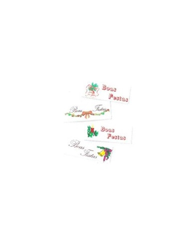 PLACAS OBREIA BOAS FESTAS C/50 - 10900509
