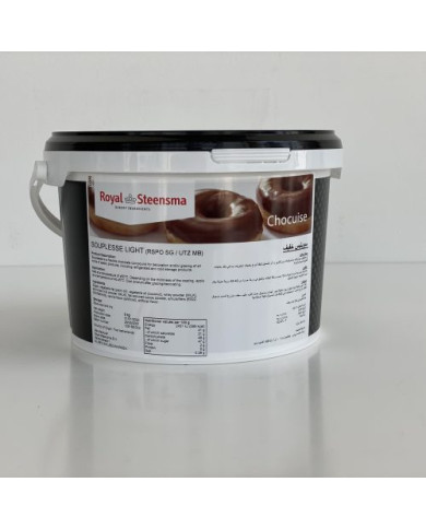 SOUPLESSE CHOCOLATE NEGRO 3 KG