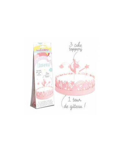 SC04910 - FITA & TOPPER DE UNICÓRNIO -  SCRAPCOOKING