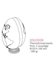 MOLDE OVO MUNDO PACK 2 PCS - 20U3D08