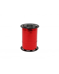 MF90104 - FITA VERMELHA BRILHANTE LARG 7MM C/250MT