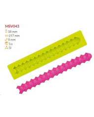 MSV043 - MOLDE SILICONE 38X197X8 MM