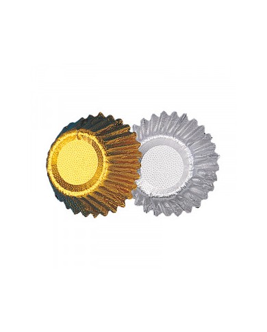 455009 - CAPSULAS ALUM DOURADO REDONDO 3