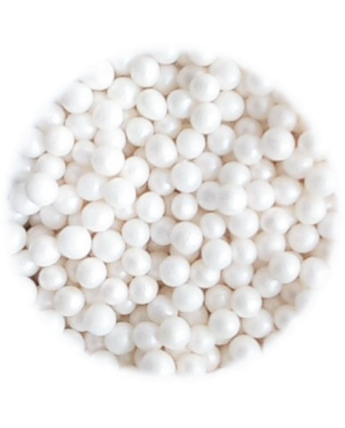 PÉROLAS P/DECORAÇÃO BRANCAS 80 GR