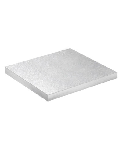 540271 - BASE ALTA PRATA 40X40CM