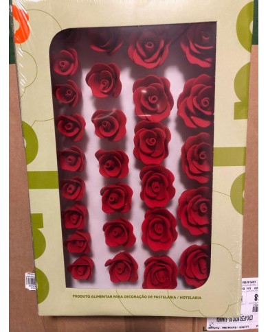 ROSA BOUQUET C/27 VERMELHO - 10400116V