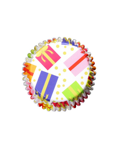 BC806 - CUPSULAS CUPCAKE PRENDAS 30 UN