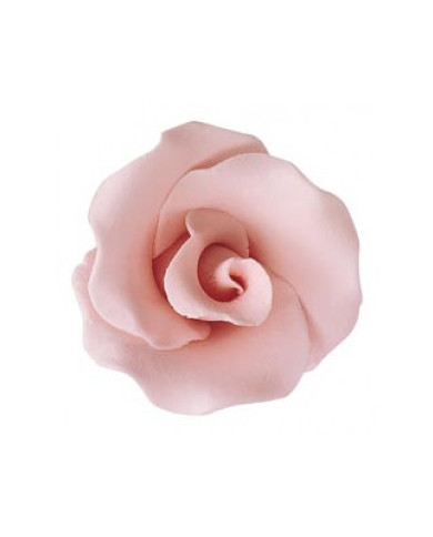 210058 - ROSA MÉDIA ESPANHOLA AÇÚCAR ROSA 4CM