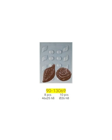 ROSES & LEAVES - 90-13069