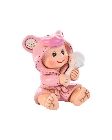 BEBÉ EM PIJAMAS ROSA 26197B