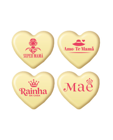 428207 - PLACAS CHOCO BRANCO DIA DA MÃE (54 UNID)