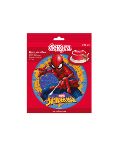 114398 - PLACA OBREIA SPIDERMAN 20CM