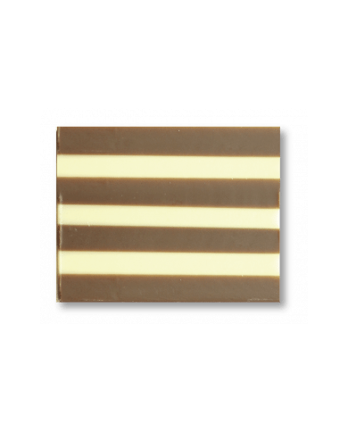 427322 - RETANGULOS RISCAS CHOC. NEGRO E BRANCO C/415