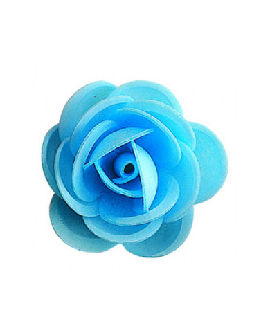 126083 - ROSA AZUL S/FOLHA 4,5 CM