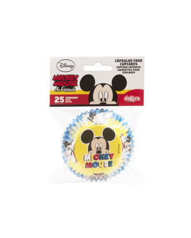 CAPSULAS CUPCAKE MICKEY (25UN) - 339263