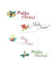 PLACAS OBREIA FELIZ NATAL C/50 - 10900508