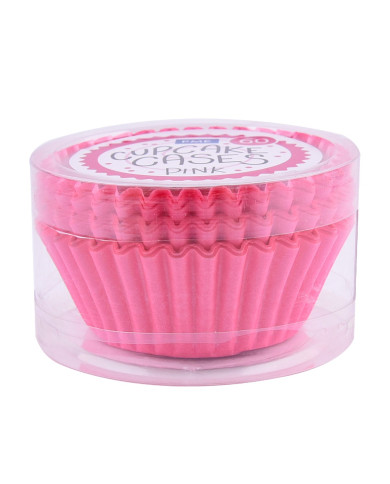 BC601 - CÁPSULAS P/CUPCAKES ROSAS (60UN)