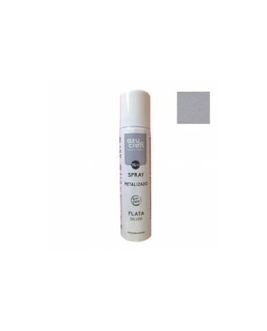 AZ01488 - SPRAY METALIZADO PRATA  75ML (SEM E171)