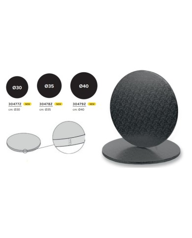 30477Z - BASE PRETA 30CM X H1,2