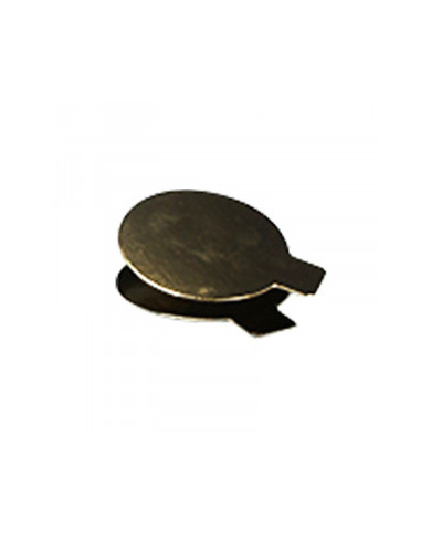 DISCO DE CARTÃO ORO/NEGRO 8 CM C/300- 540213