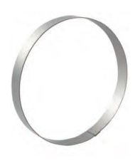 1H5X30 - ARO INOX D.30CM H 5CM