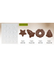POLYETHYLENE MOULD CHRISTMAS 90-4108