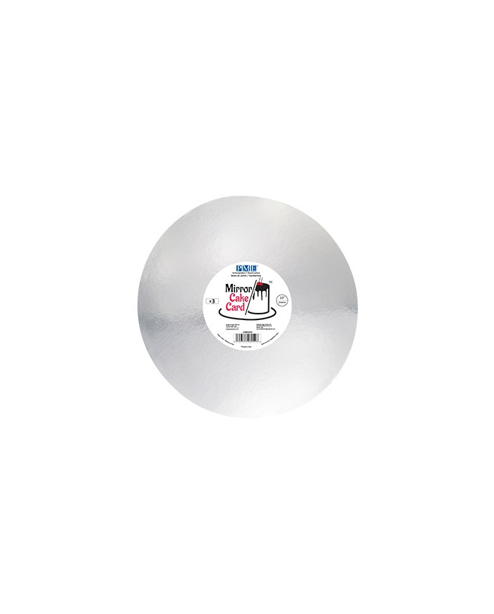 BASE EFEITO ESPELHO PRATA 30 CM (3UN) - CMRS924