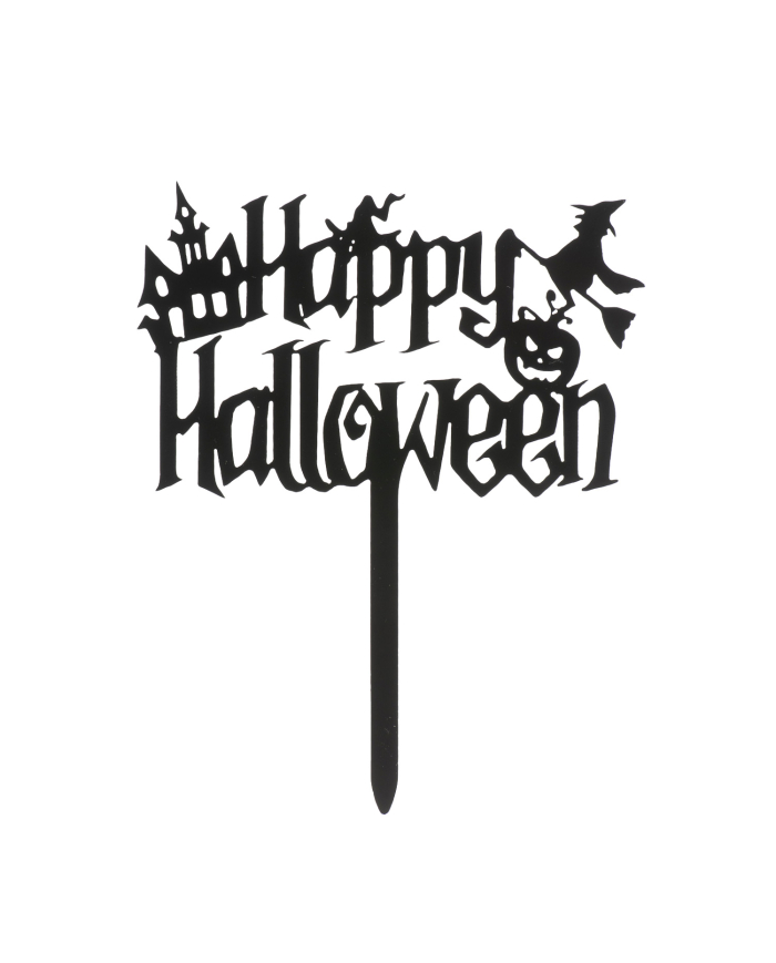 354167 - CAKE TOPPER HALLOWEEN BRUXA