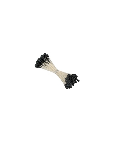 40-W116 - STAMEN LILY TIP-BLACH 144 PCS
