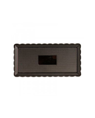 TRAVESSA PL NEGRA 30X15CM - 515421