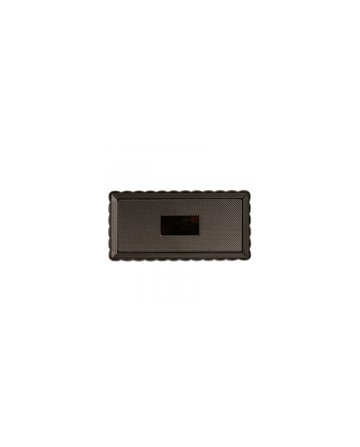 TRAVESSA PL NEGRA 30X15CM - 515421