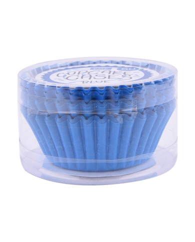 CÁPSULAS P/CUPCAKES AZUIS (60UN) - BC605