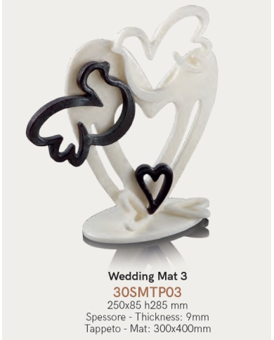 30SMTP03  - BIG HEART MOULD 40X30CM