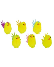 PQ7395 - PINTAINHOS AMARELOS COLORIDOS 40 MM