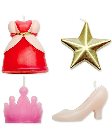 CA005 - VELAS PRINCESAS SET 4
