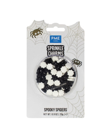 HW25SKB004 - SPRINKLES HALLOWEEN ARANHAS 25GR