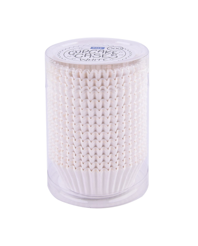CÁPSULAS P/CUPCAKE BRANCAS (300UN) - BC600