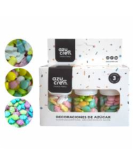DE90111 - CONJUNTO 3 DECORAÇÕES PARA 'SUMMER VIBES' 30 GR