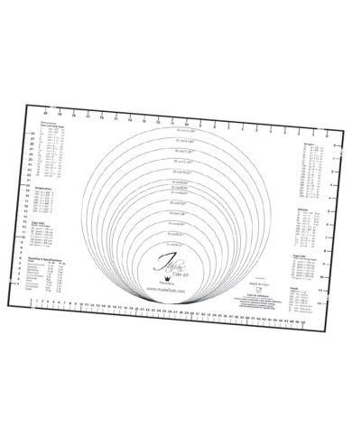 40-W141 - PLASTIC MEASUREMENT MAT 600X400MM