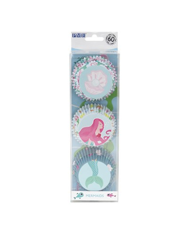 CAPSULAS CUPCAKE ALUMINO SEREIA (60UN) - BC905