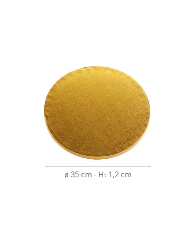 540308 - BASE ALTA DOURADA 35 CM