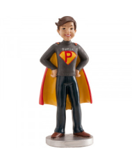 SUPER PAPÁ FIGURA RESINA 13CM - 349023
