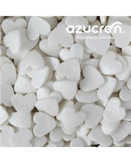 AZ01385 - CORAÇÕES EM AÇÚCAR BRANCOS 700 GR (SEM E171)