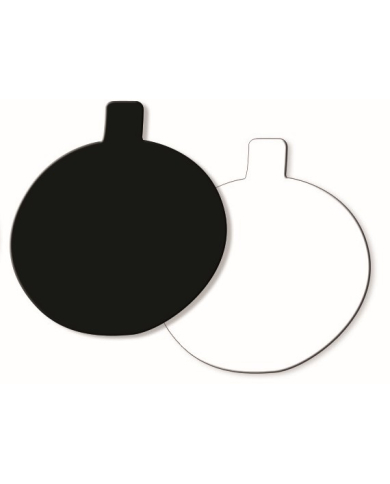MF15580 - MINI DISCOS 8CM PRETO/BRANCO C/200
